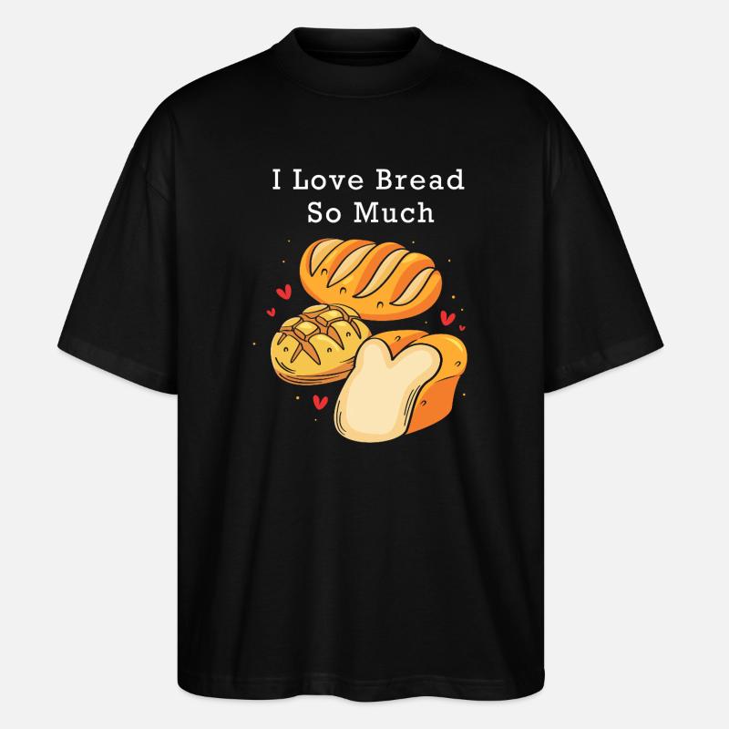 Baker Baker Baking - Stanley/Stella Oversized Unisex Organic T-shirt Blaster 2.0 - black