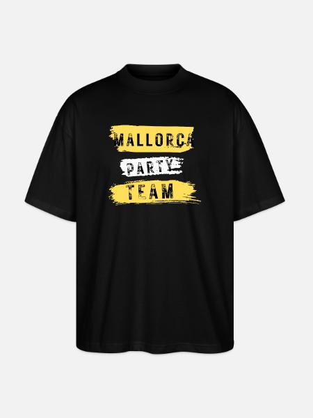 Mallorca Party Team - Stanley/Stella Oversized Unisex Bio T-Shirt Blaster 2.0 - Schwarz