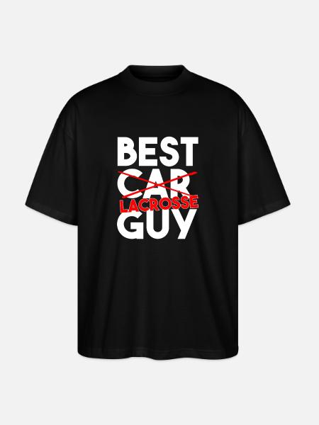 Bester Lacrosse-Sportspieler-Trainer - Stanley/Stella Oversized Unisex Bio T-Shirt Blaster 2.0 - Schwarz