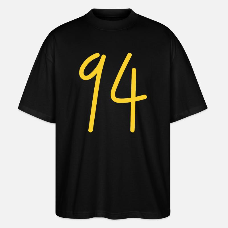 94 - Stanley/Stella Oversized Unisex Bio T-Shirt Blaster 2.0 - Schwarz