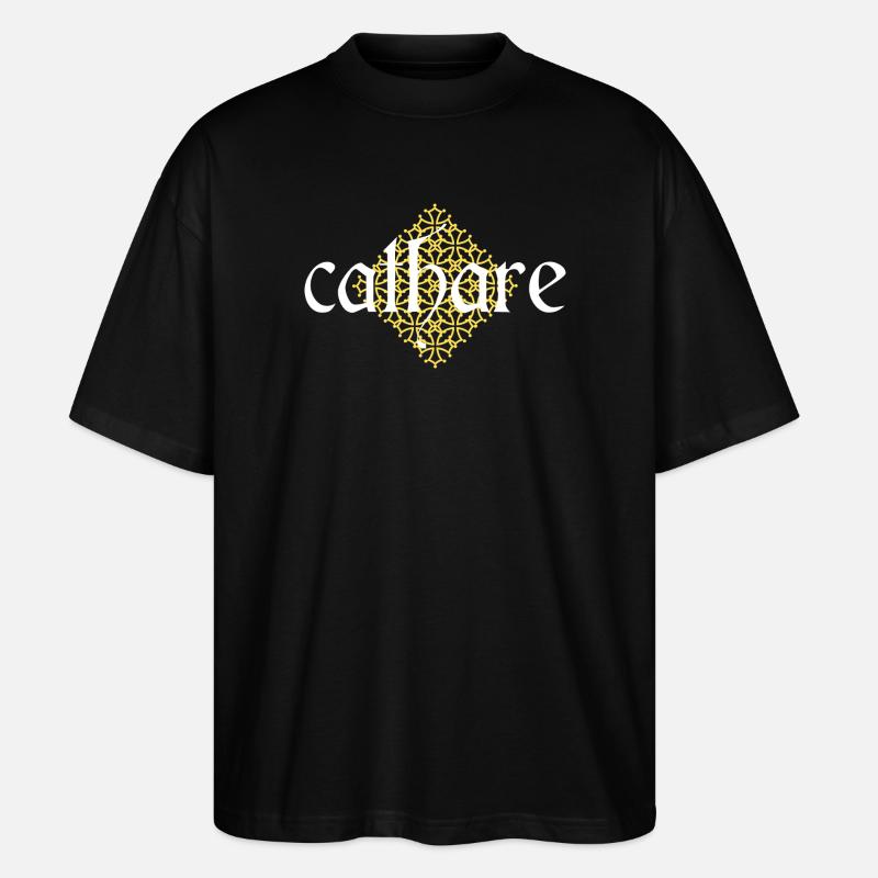 Cathar - Stanley/Stella Oversized Unisex Organic T-shirt Blaster 2.0 - black