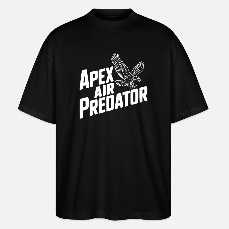 Apex Air Predator - Stanley/Stella Oversized Unisex Bio T-Shirt Blaster 2.0 - Schwarz