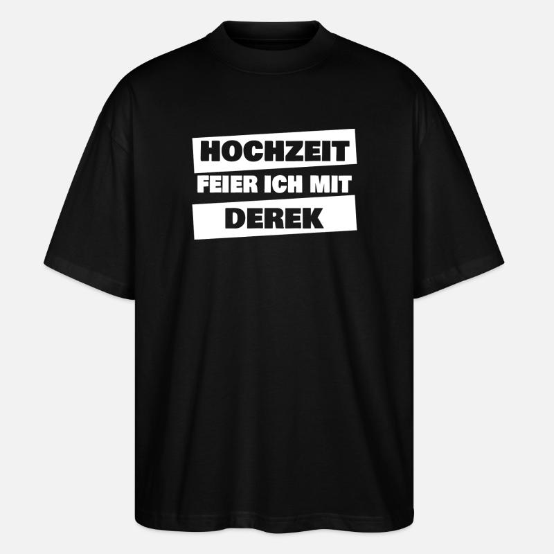 JGA Derek - Stanley/Stella Oversized Unisex Bio T-Shirt Blaster 2.0 - Schwarz