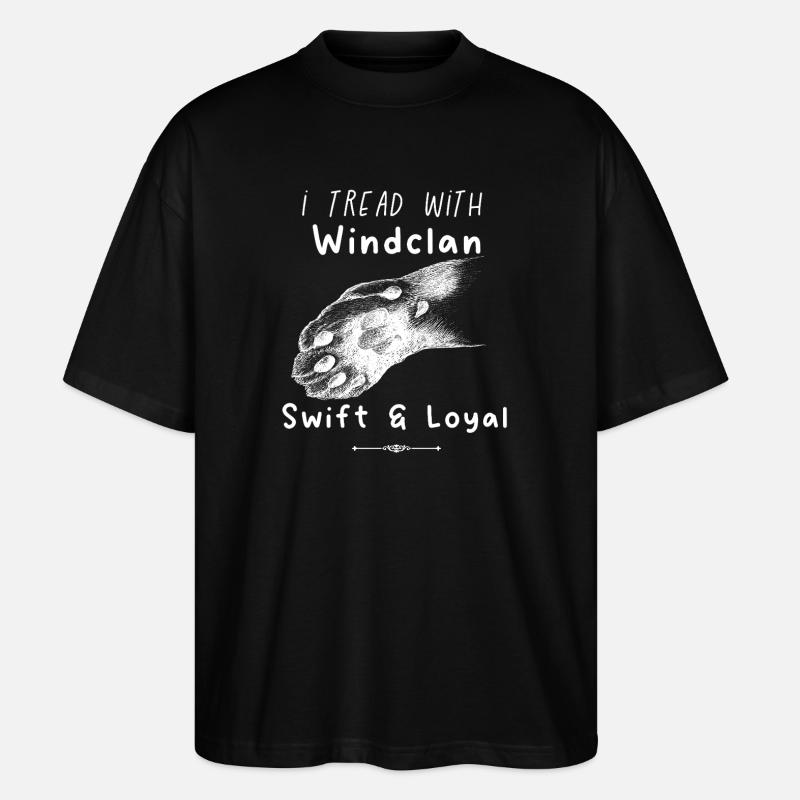 Warrior Cats - Windclan Dreams - T-shirt bio Blaster 2.0 coupe oversize Stanley/Stella Unisexe - noir