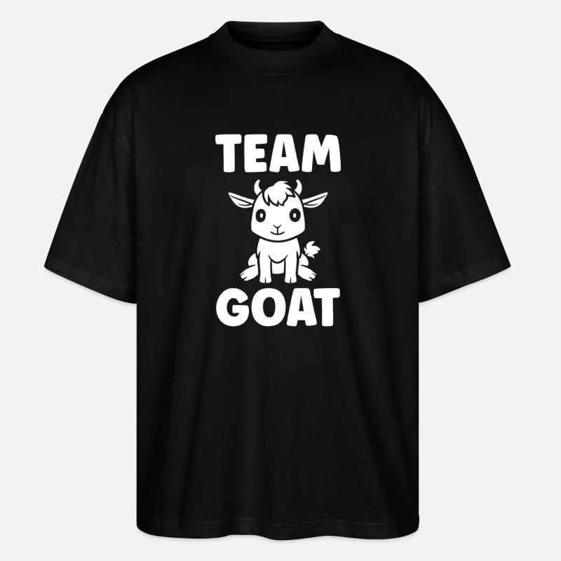 Equipe Cabri Team Goat - T-shirt bio Blaster 2.0 coupe oversize Stanley/Stella Unisexe - noir