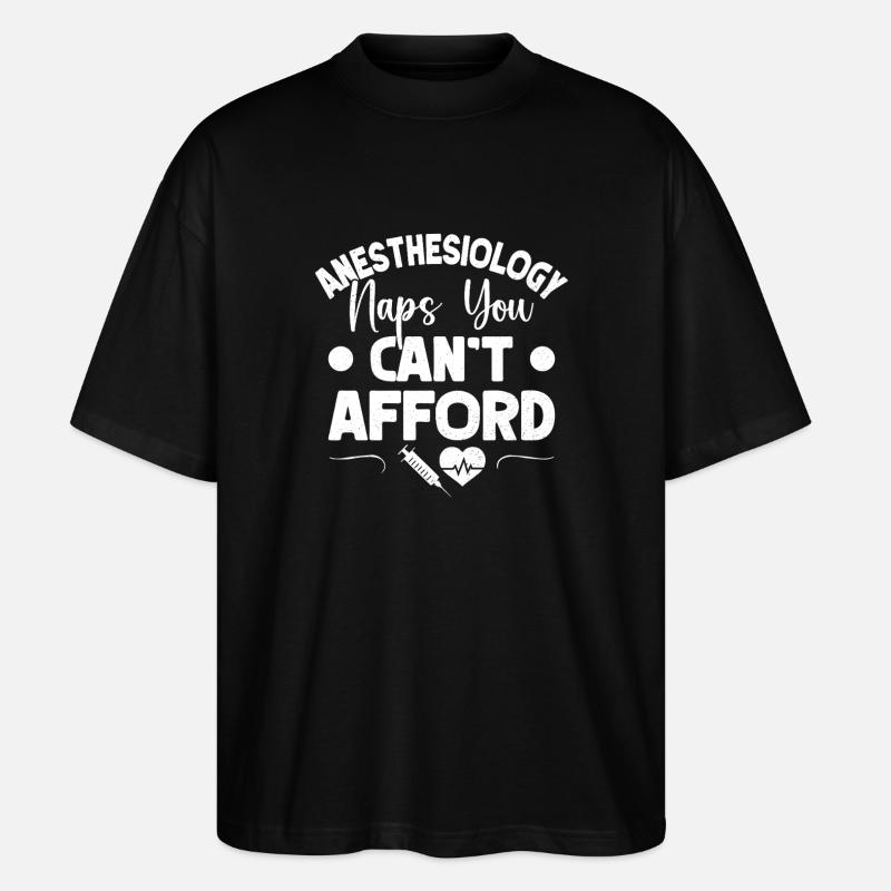 L’anesthésiste Afford Anesthesia - T-shirt bio Blaster 2.0 coupe oversize Stanley/Stella Unisexe - noir