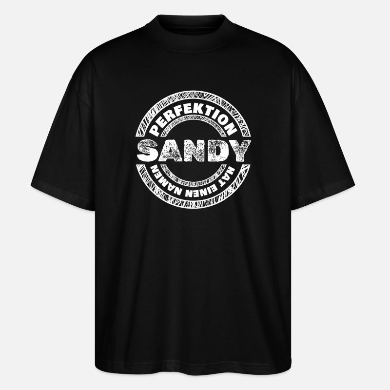 Sandy Sandy - T-shirt bio Blaster 2.0 coupe oversize Stanley/Stella Unisexe - noir