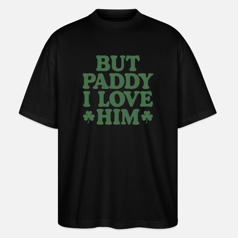 Mais Paddy, je l’aime - T-shirt bio Blaster 2.0 coupe oversize Stanley/Stella Unisexe - noir