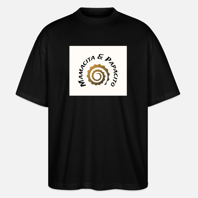 M&P-Logo - Stanley/Stella Oversized Unisex Bio T-Shirt Blaster 2.0 - Schwarz