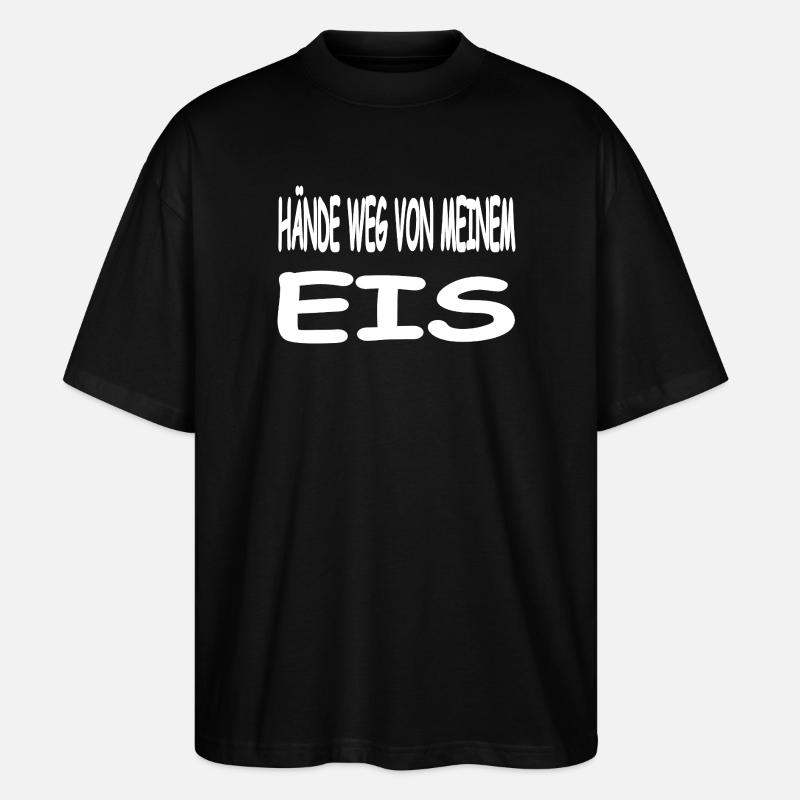 Eis - Stanley/Stella Oversized Unisex Bio T-Shirt Blaster 2.0 - Schwarz
