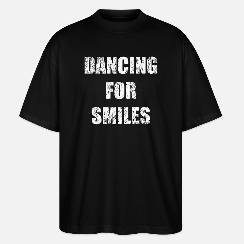 Danser pour le sourire - T-shirt bio Blaster 2.0 coupe oversize Stanley/Stella Unisexe - noir