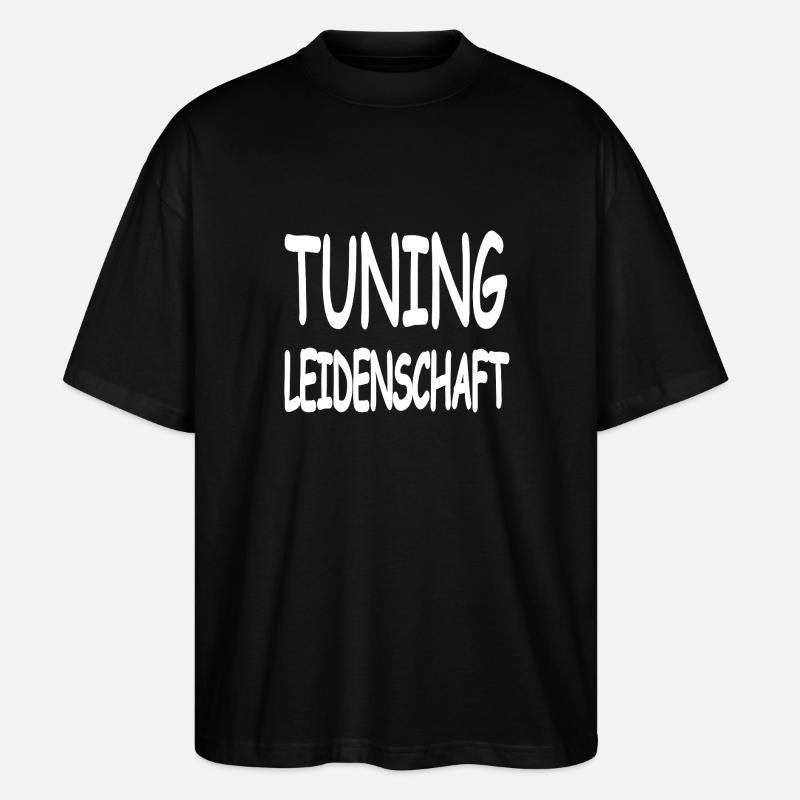 Tuning - Stanley/Stella Oversized Unisex Bio T-Shirt Blaster 2.0 - Schwarz