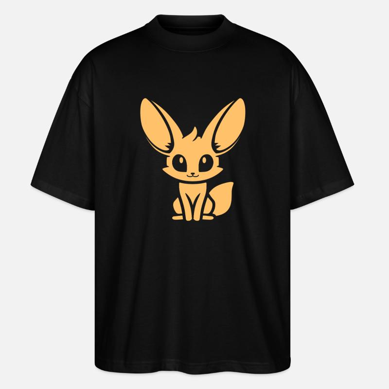 fennec - T-shirt bio Blaster 2.0 coupe oversize Stanley/Stella Unisexe - noir
