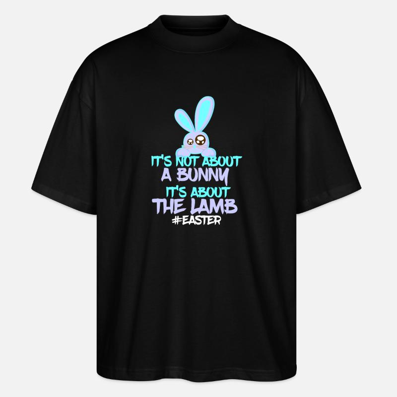 Oster Bunny vs Lamb Design - T-shirt bio Blaster 2.0 coupe oversize Stanley/Stella Unisexe - noir