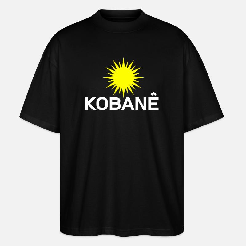 Koabne - Stanley/Stella Oversized Unisex Bio T-Shirt Blaster 2.0 - Schwarz