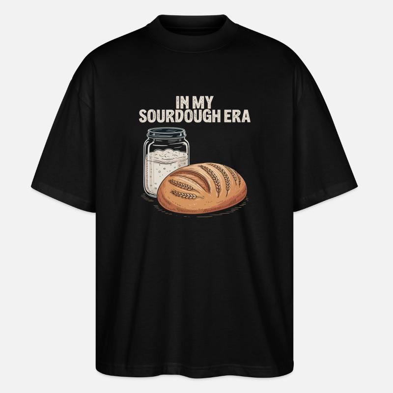 À mon époque du levain - T-shirt bio Blaster 2.0 coupe oversize Stanley/Stella Unisexe - noir