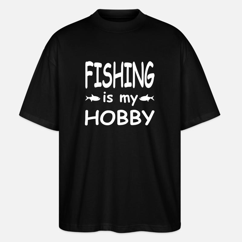Angling - Stanley/Stella Oversized Unisex Organic T-shirt Blaster 2.0 - black