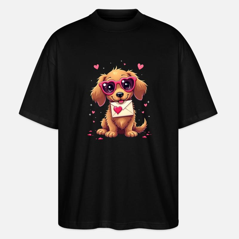 Dackel teckel teckel tekel - T-shirt bio Blaster 2.0 coupe oversize Stanley/Stella Unisexe - noir