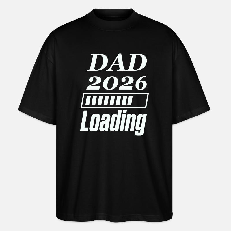 DAD 2026 Loading - Stanley/Stella Oversized Unisex Bio T-Shirt Blaster 2.0 - Schwarz