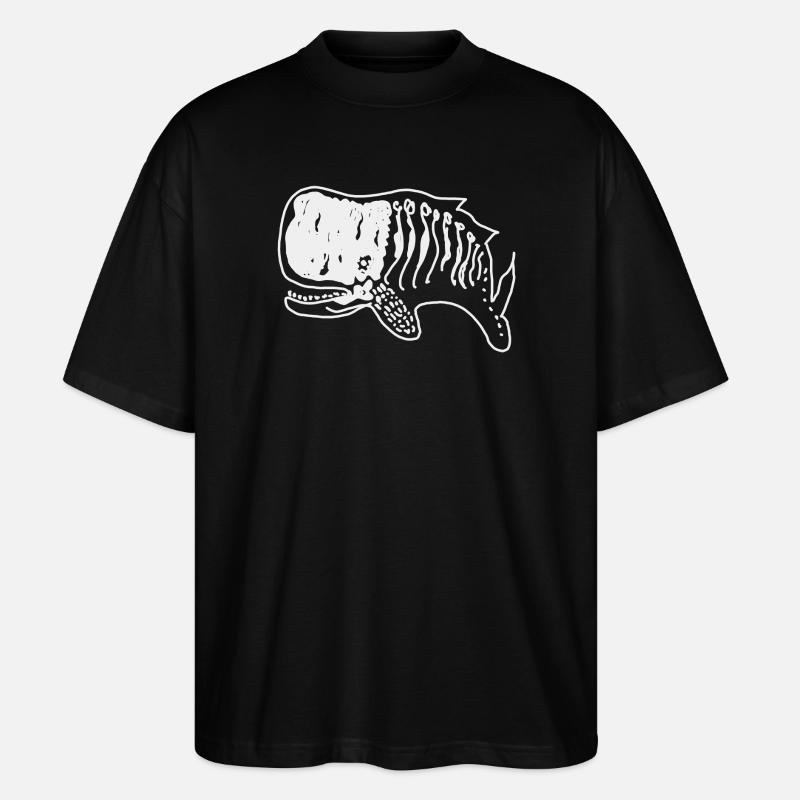 Wal  - Stanley/Stella Oversized Unisex Bio T-Shirt Blaster 2.0 - Schwarz