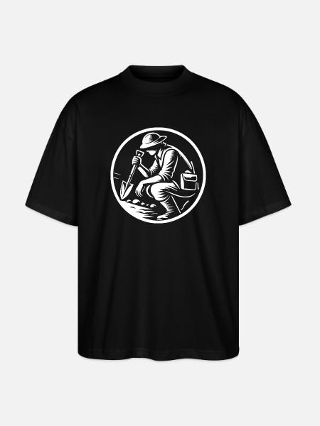 Geology Design for Real Geologists - Stanley/Stella Oversized Unisex Organic T-shirt Blaster 2.0 - black