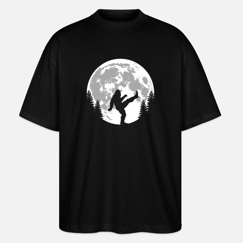 Bigfoot Kickboxen - Stanley/Stella Oversized Unisex Bio T-Shirt Blaster 2.0 - Schwarz