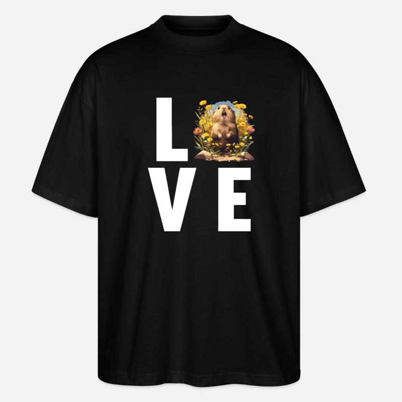 Lemmings Lemming - T-shirt bio Blaster 2.0 coupe oversize Stanley/Stella Unisexe - noir
