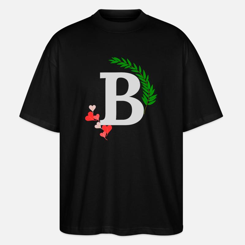 b - T-shirt bio Blaster 2.0 coupe oversize Stanley/Stella Unisexe - noir