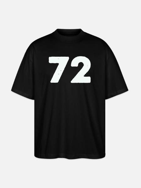 72 - T-shirt bio Blaster 2.0 coupe oversize Stanley/Stella Unisexe - noir