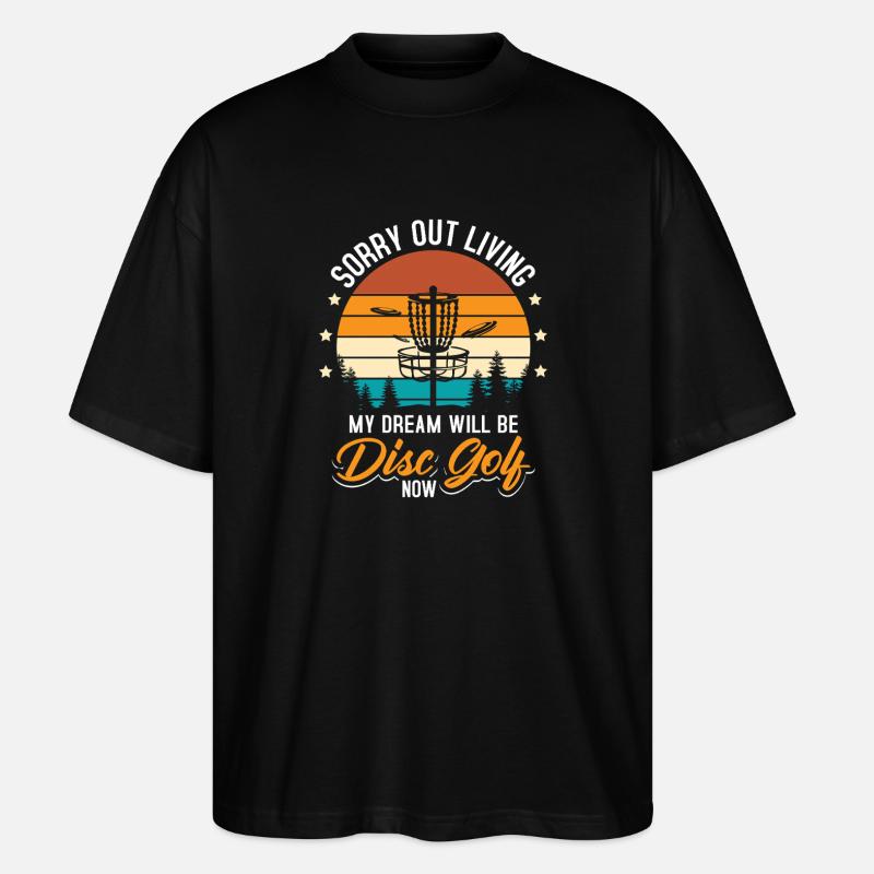 Cadeaux de disc golf Disc Golf - T-shirt bio Blaster 2.0 coupe oversize Stanley/Stella Unisexe - noir