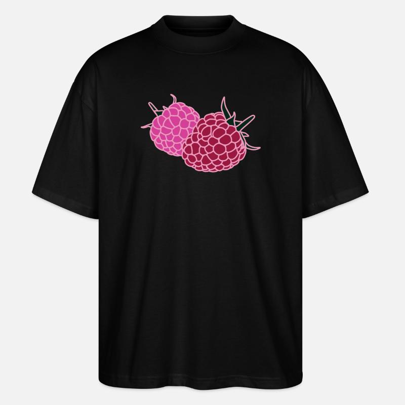 Pop Art du Duo Framboise - T-shirt bio Blaster 2.0 coupe oversize Stanley/Stella Unisexe - noir
