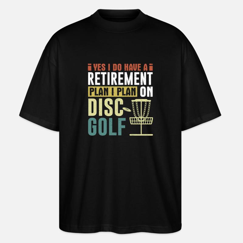 Cadeaux de disc golf Disc Golf - T-shirt bio Blaster 2.0 coupe oversize Stanley/Stella Unisexe - noir