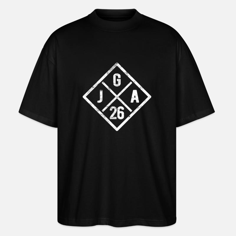 JGA Junggesellenabschied - 2026 - Stanley/Stella Oversized Unisex Bio T-Shirt Blaster 2.0 - Schwarz