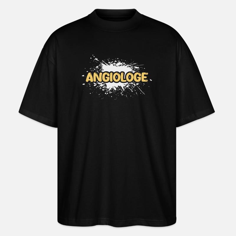Angiologue comme tâche - T-shirt bio Blaster 2.0 coupe oversize Stanley/Stella Unisexe - noir
