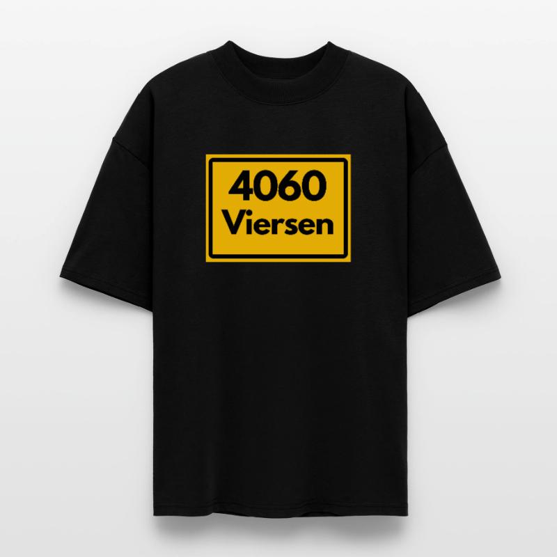 OLD POSTCODE POSTCODE RETRO 4060 VIERSEN Stanley/Stella Oversized Unisex Organic T-shirt Blaster 2.0