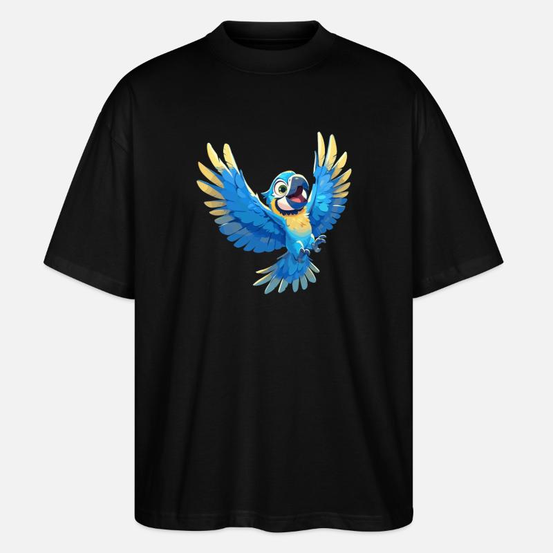 Aras Ara - Stanley/Stella Oversized Unisex Bio T-Shirt Blaster 2.0 - Schwarz