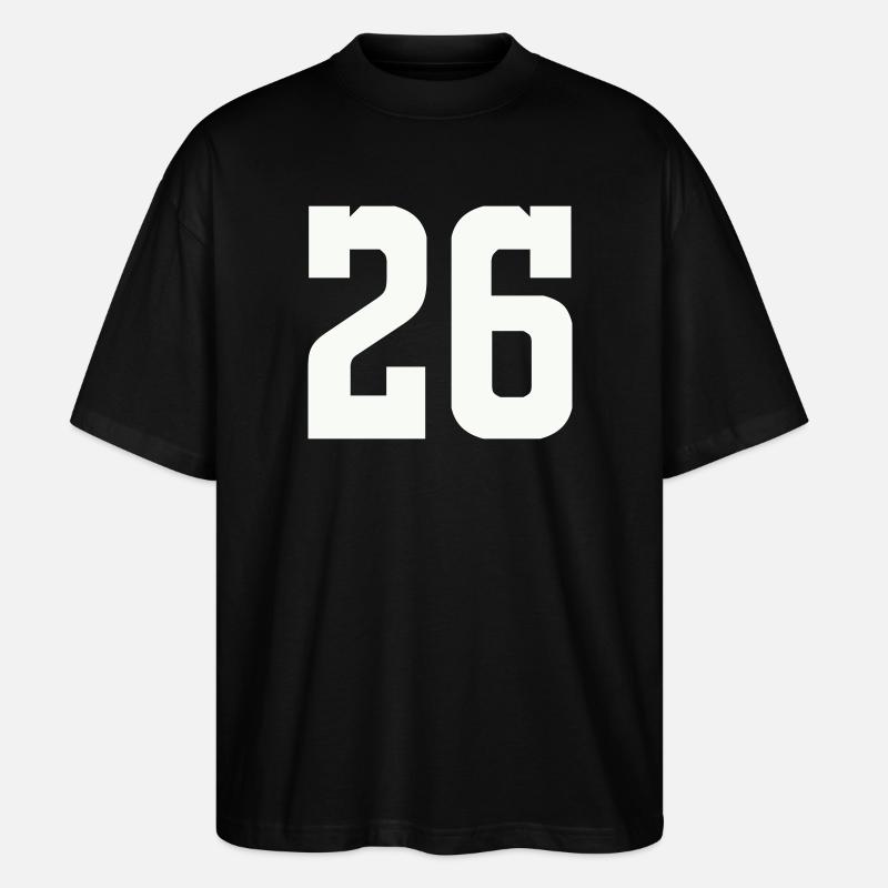 26 - Stanley/Stella Oversized Unisex Bio T-Shirt Blaster 2.0 - Schwarz