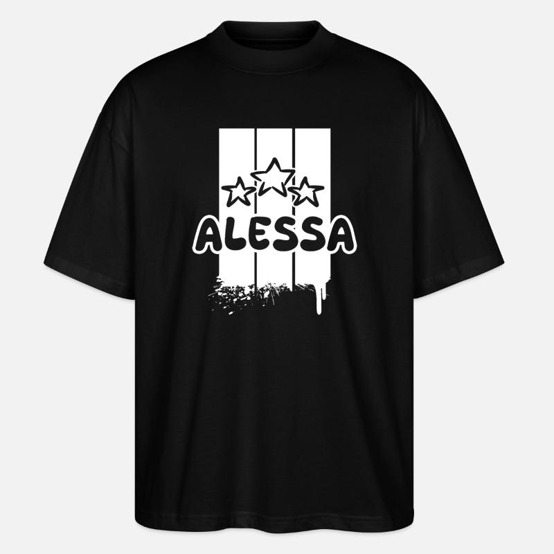 Alessa comme idée de cadeau - T-shirt bio Blaster 2.0 coupe oversize Stanley/Stella Unisexe - noir