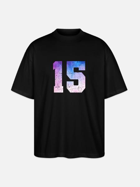 Issue 15 – 15th Anniversary Gift - Stanley/Stella Oversized Unisex Organic T-shirt Blaster 2.0 - black