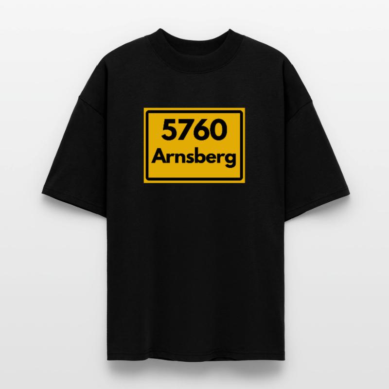 OLD POSTCODE POSTCODE RETRO 5760 ARNSBERG Stanley/Stella Oversized Unisex Organic T-shirt Blaster 2.0