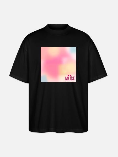 Himmel Stimmung Müde - Stanley/Stella Oversized Unisex Bio T-Shirt Blaster 2.0 - Schwarz