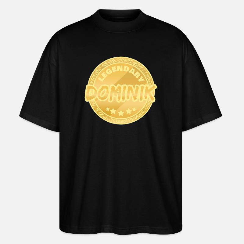 Dominik - T-shirt bio Blaster 2.0 coupe oversize Stanley/Stella Unisexe - noir
