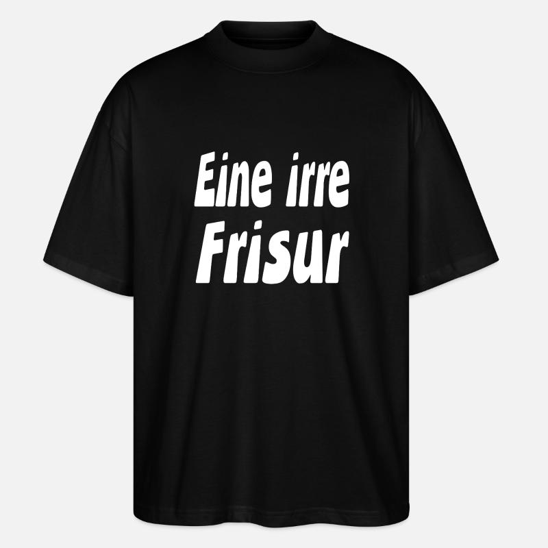 Frisur - Stanley/Stella Oversized Unisex Bio T-Shirt Blaster 2.0 - Schwarz