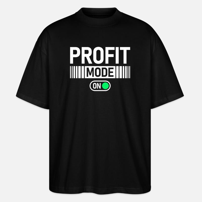 Mode profit sur Bourse Trader - T-shirt bio Blaster 2.0 coupe oversize Stanley/Stella Unisexe - noir