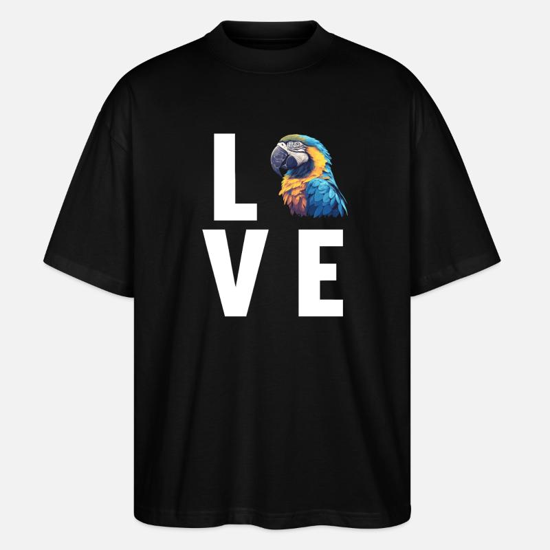 L’ère de l’ara - T-shirt bio Blaster 2.0 coupe oversize Stanley/Stella Unisexe - noir
