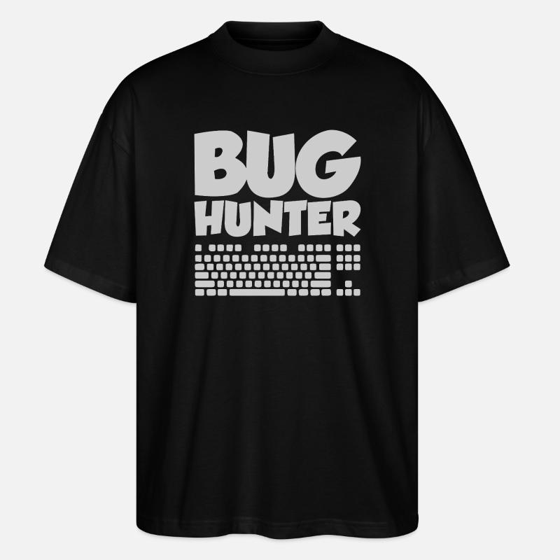 Lustige Softwareingenieure, Programmierer, Entwickler, - Stanley/Stella Oversized Unisex Bio T-Shirt Blaster 2.0 - Schwarz