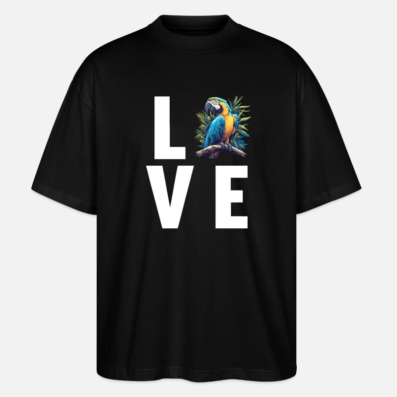 Aras Ara - Stanley/Stella Oversized Unisex Bio T-Shirt Blaster 2.0 - Schwarz