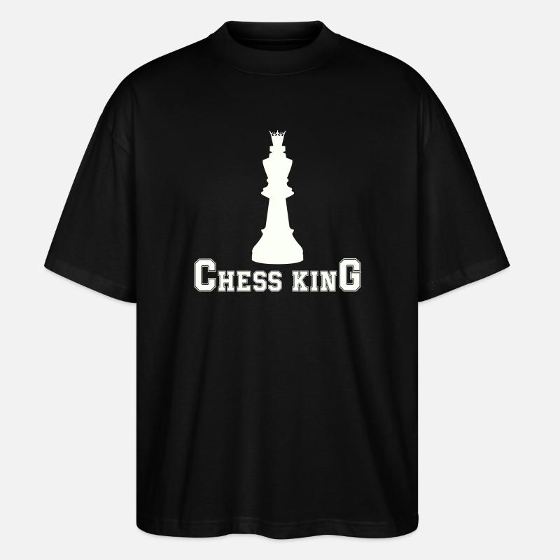 chess_king - Stanley/Stella Oversized Unisex Bio T-Shirt Blaster 2.0 - Schwarz