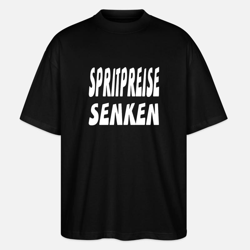 Sprit - Stanley/Stella Oversized Unisex Bio T-Shirt Blaster 2.0 - Schwarz