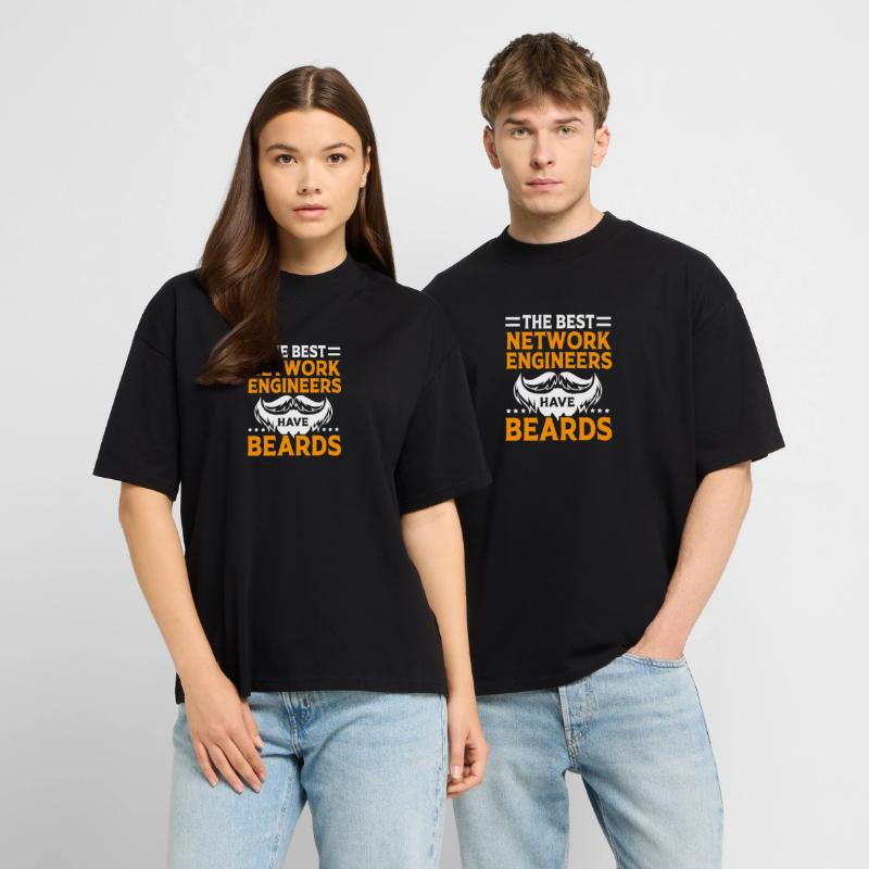 Network Computer Scientist Programmer Admin Stanley/Stella Oversized Unisex Organic T-shirt Blaster 2.0
